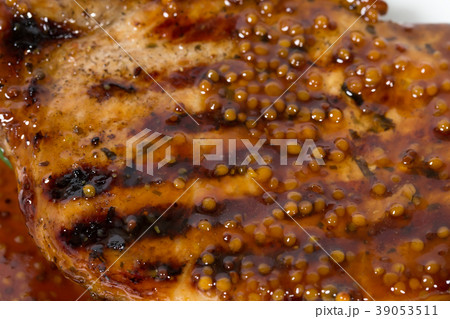Grilled pork fillet. Grilled pork fillet. 39053511