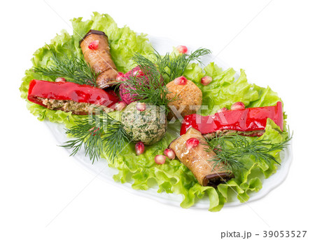 Delicious georgian appetizer phali. 39053527