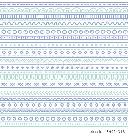 Doodle seamless pattern. Boho style Doodle seamless pattern. Boho style 39054318