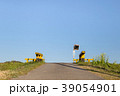 遮断機の無い踏切 39054901