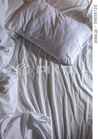 Comfortable Pillow on bed Comfortable Pillow on bed 39056720