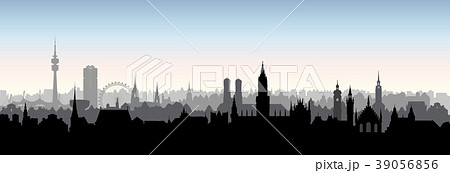 Munich city skyline, Germany. Travel background 39056856