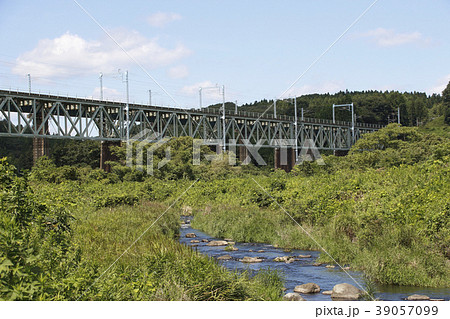 黒川橋梁と黒川 (那珂川水系) 39057099