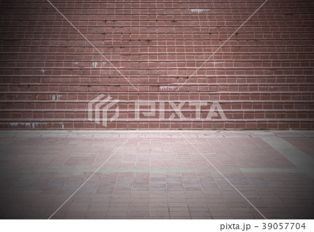 Vintage tile stair and floor background Vintage tile stair and floor background 39057704