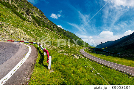 TransFagarasan road in Romania mounatins 39058104
