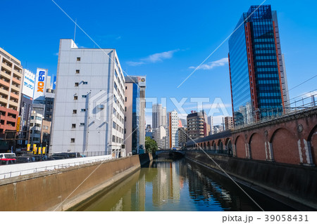 東京 秋葉原 神田川 39058431