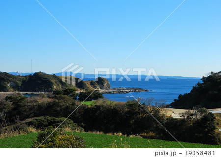 神奈川県三浦市南下浦町毘沙門の風景 神奈川県三浦市南下浦町毘沙門の風景 39058481