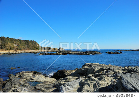 神奈川県三浦市南下浦町毘沙門の風景 神奈川県三浦市南下浦町毘沙門の風景 39058487