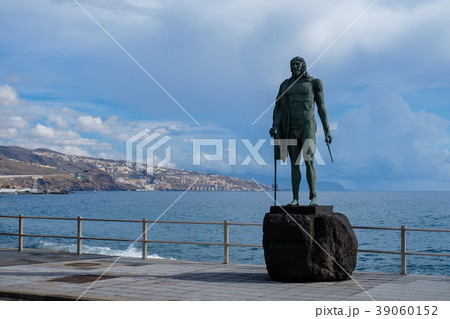 guanche sculpture in candelaria 39060152