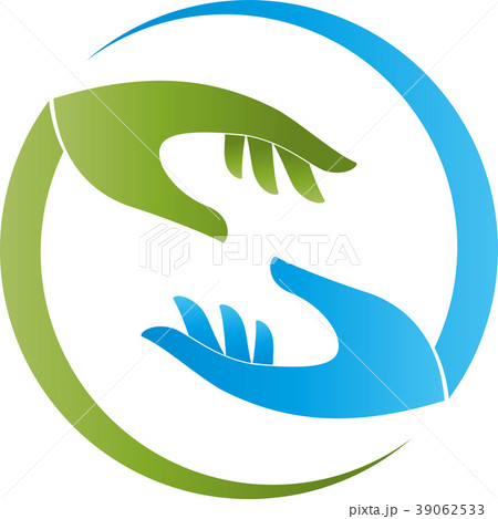 Two hands, helper, team, people, logo 39062533