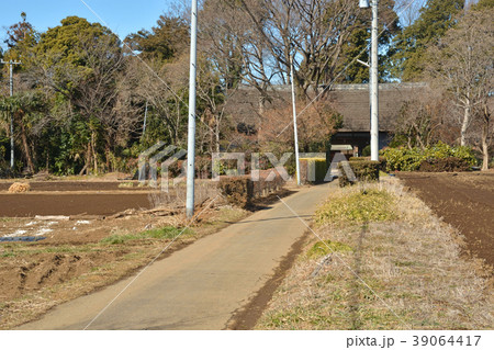 見沼田圃：深井家長屋門 39064417