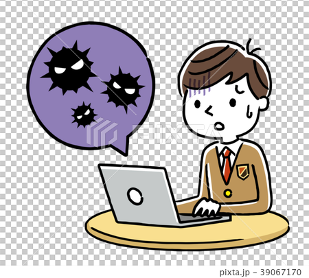 Male student: PC, virus, infection Male student: PC, virus, infection 39067170