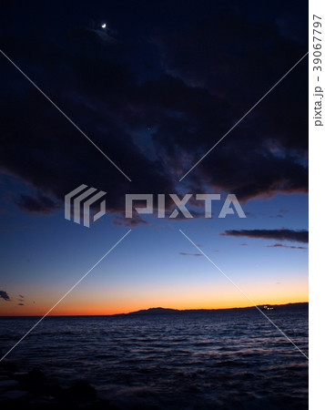 湘南夕景 39067797