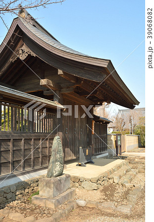 岩槻散歩：龍門寺　山門 39068082