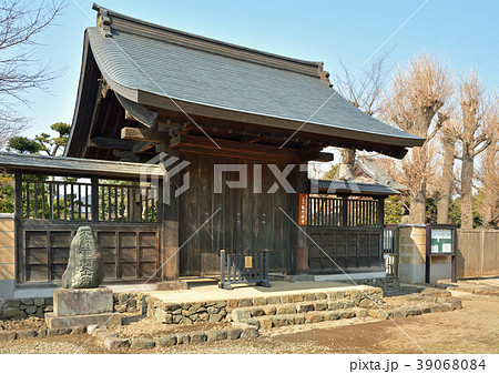 岩槻散歩：龍門寺　山門 39068084