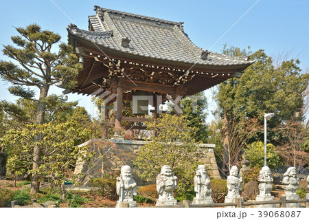 岩槻散歩：龍門寺　鐘楼 39068087
