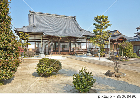 岩槻散歩：龍門寺　本堂 39068490