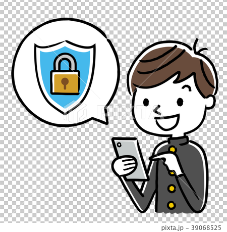 Male students: smartphones, security measures 39068525