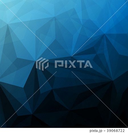 Abstract polygonal triangle 39068722
