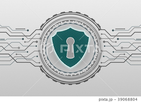 Abstract technology background with green abstract Abstract technology background with green abstract 39068804