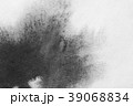Texture abstract background stain ink, black white 39068834