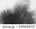 Texture abstract background stain ink, black white 39068835