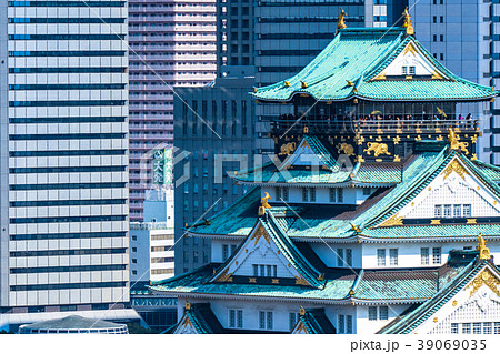 《大阪府》大阪城とビジネスパーク 39069035