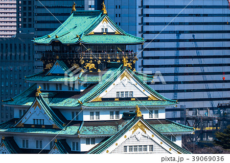 《大阪府》大阪城とビジネスパーク 39069036