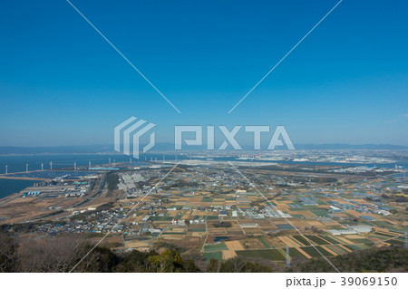 [愛知県]　蔵王山展望台　展望台からの眺め 39069150