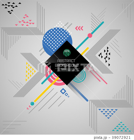 Convert abstract background of geometric pattern 39072921