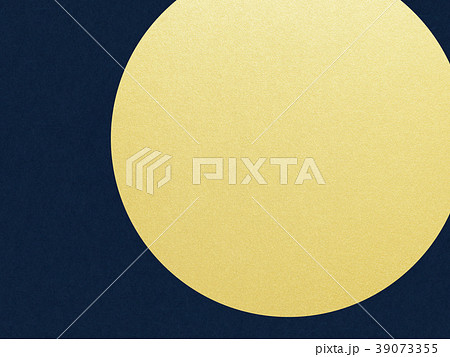 背景-和-金箔-月 背景-和-金箔-月 39073355