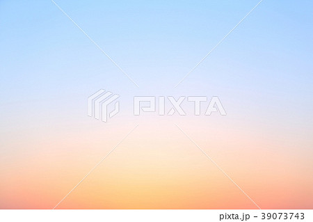 夕焼けの空　小焼けの空　夕焼け空 39073743