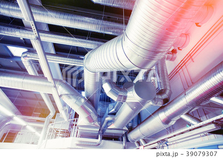 System of industrial ventilating pipes 39079307