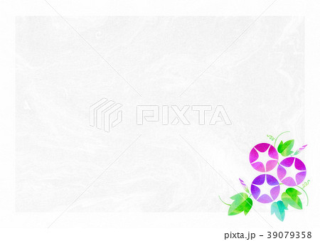 背景素材_朝顔（ピンク系） 39079358