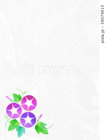 背景素材_朝顔(ピンク系) 背景素材_朝顔(ピンク系) 39079615