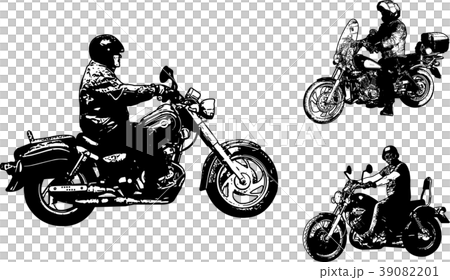 vintage motorcycles sketch illustration vintage motorcycles sketch illustration 39082201