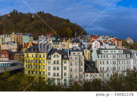 Karlovy Vary in Czech Republic 39082228