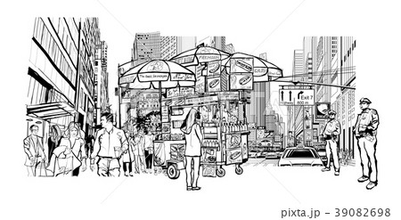 New York cityscape 39082698