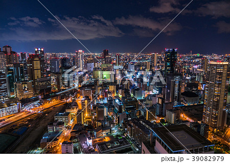 《大阪府》梅田周辺の夜景 39082979