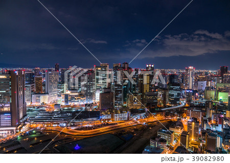 《大阪府》梅田周辺の夜景 39082980