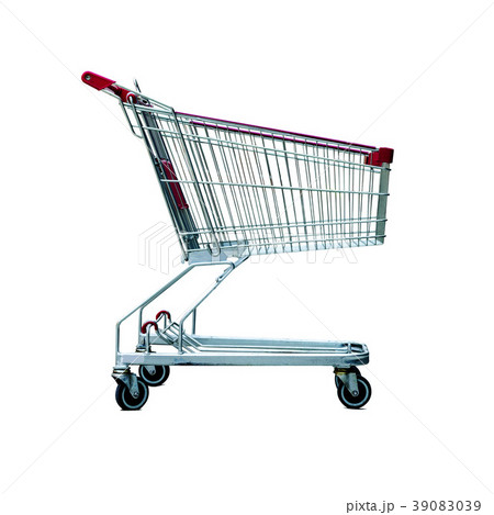 shopping cart isolated on white background 39083039