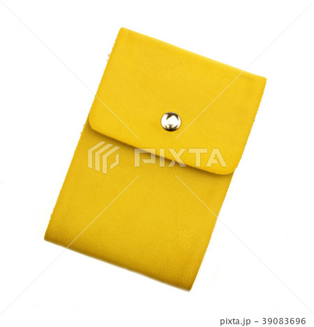 yellow notebook on white background with clipping yellow notebook on white background with clipping 39083696