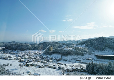 Winter Landscape of Takayama city, Gifu, Japan 39084508