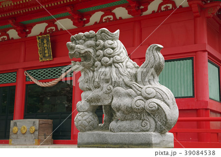 群馬県 大洞赤城神社 狛犬3 群馬県 大洞赤城神社 狛犬3 39084538
