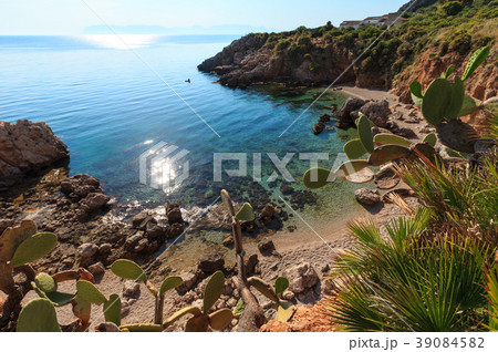 Sea bay in Zingaro Park, Sicily, Italy 39084582