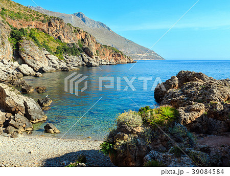 Sea bay in Zingaro Park, Sicily, Italy 39084584