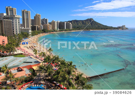ワイキキビーチ 39084626