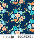 vector seamless floral pattern with daisy flowers 39085251