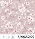 vector cherry blossom pattern 39085255