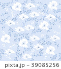 vector seamless floral pattern with cosmos flowers 39085256